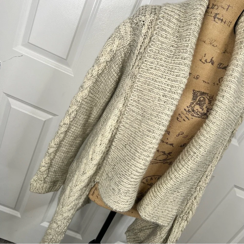 Sz M YIGAL AZROUEL Merino Wool Cardigan Chunky Knit NWOT $625 MSRP